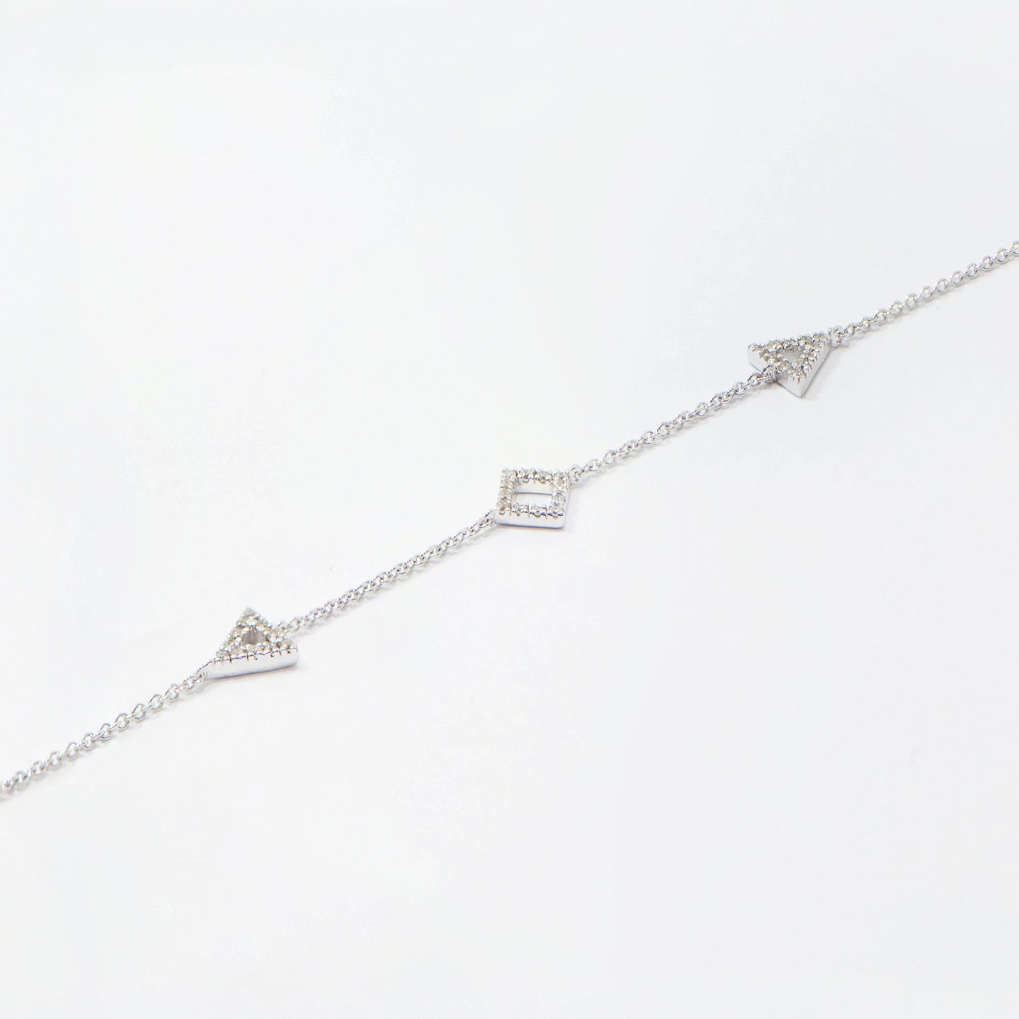 (SOLD) Diamond Mini Bracelet #161