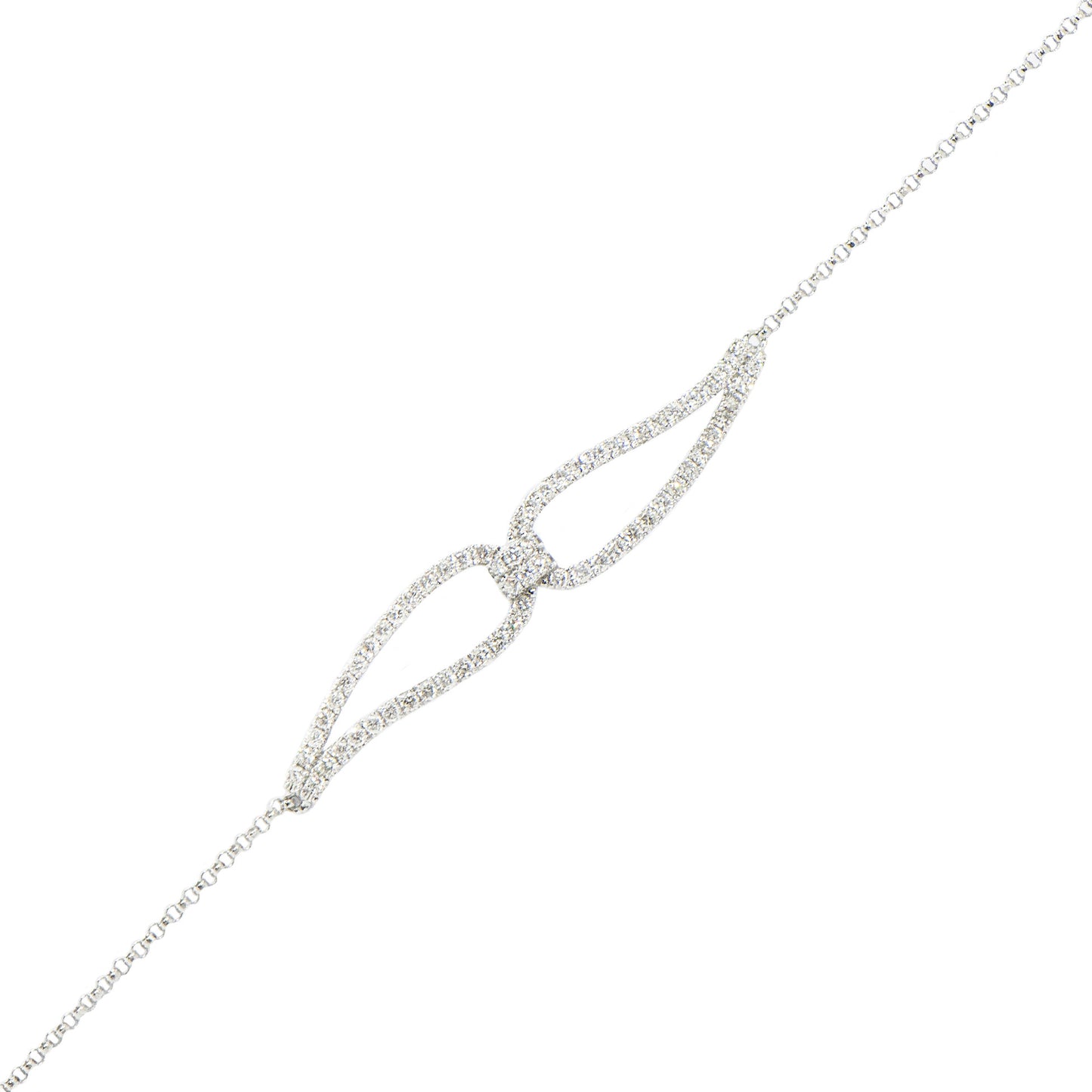 (SOLD) Diamond Mini Bracelet #201