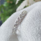 Natural Diamond Half Eternity Ring in 18K White Gold #355