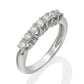 (SOLD) Diamond Shared-setting Band Ring #11 - Contact Us for Custom Order