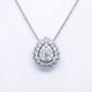 (SOLD) 18KW Diamond Pendant #220