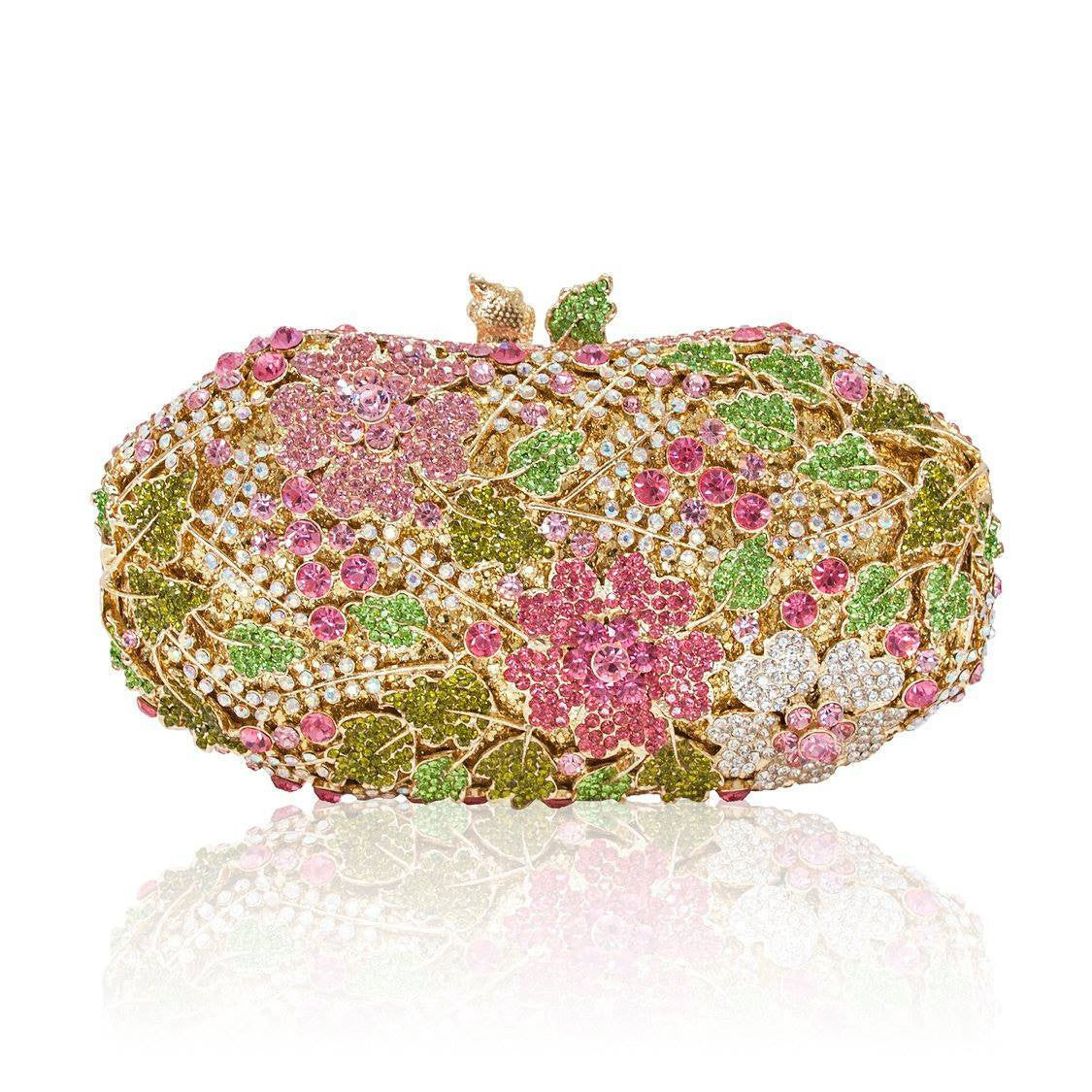 Crystal Spring Clutch in Pink #2