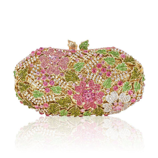 Crystal Spring Clutch in Pink #2