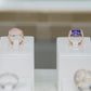 (SOLD) Amethyst with Diamond Ring #3