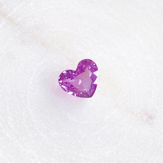 Pink Sapphire - Heart Shaped 1.20ct