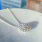 (SOLD) 18KW Diamond Pendant #220