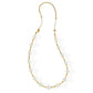 (SOLD) South Sea Pearl in 18KY Diamond Cut Necklace #210 - Contact Us for Custom Order