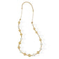 (SOLD) South Sea Pearl in 18K Diamond Cut Necklace #211 - Contact Us for Custom Order