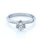 GIA Certified Diamond Solitaire Ring Sty #213