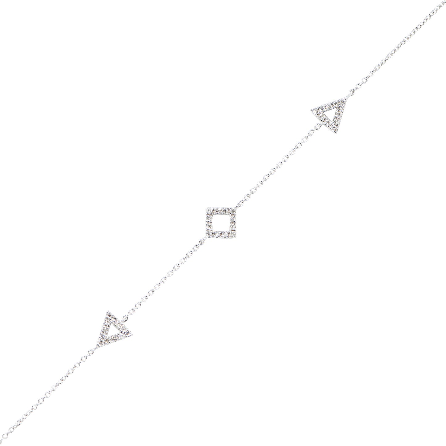 (SOLD) Diamond Mini Bracelet #161