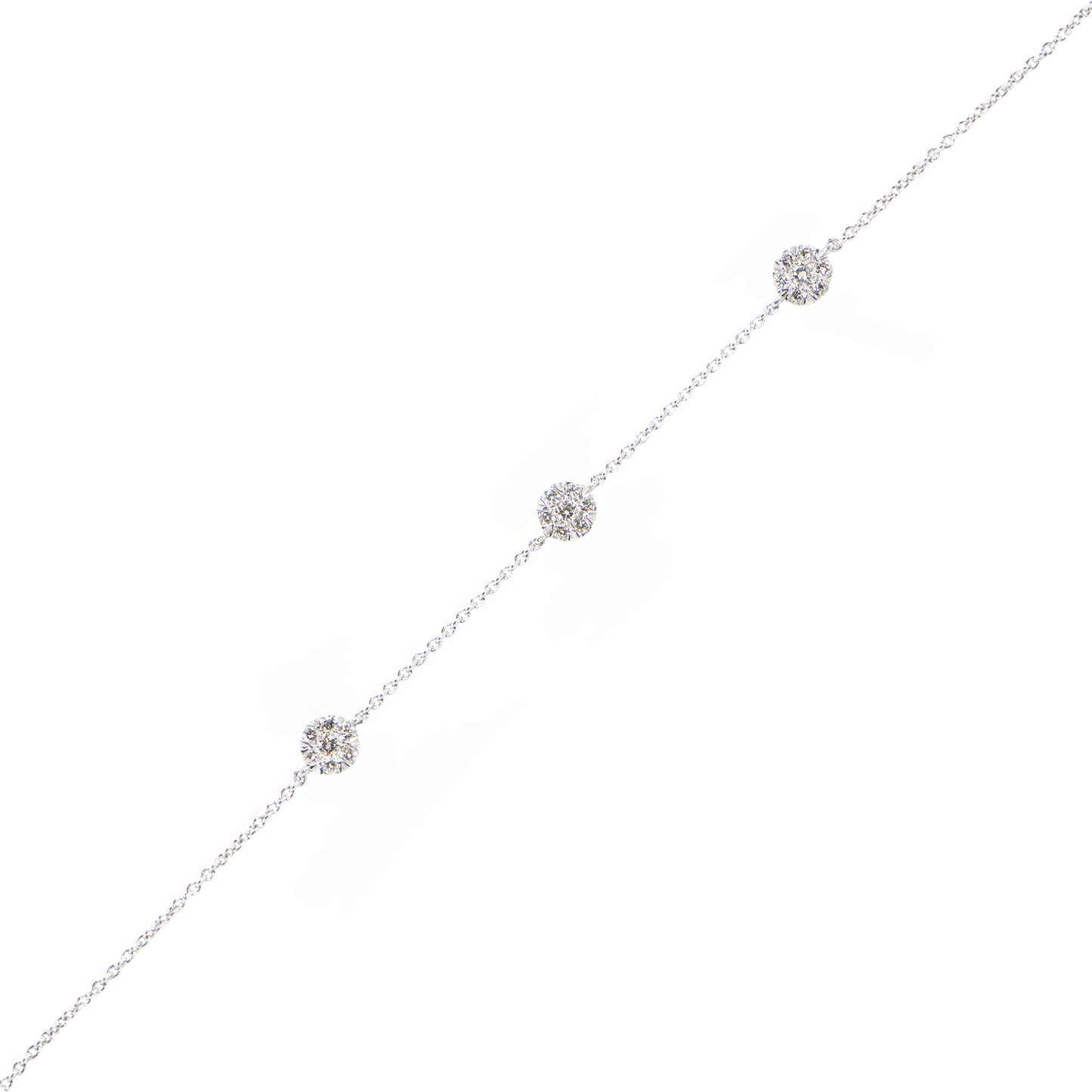 (SOLD) Diamond Mini Bracelet #162