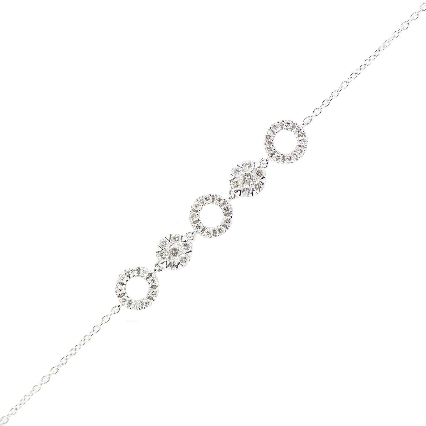 (SOLD) Diamond Mini Bracelet #164