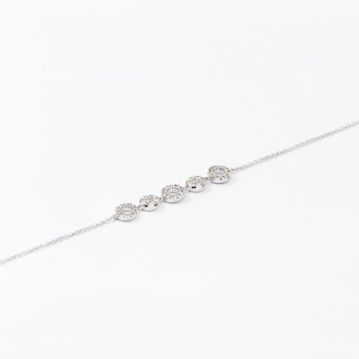 (SOLD) Diamond Mini Bracelet #164