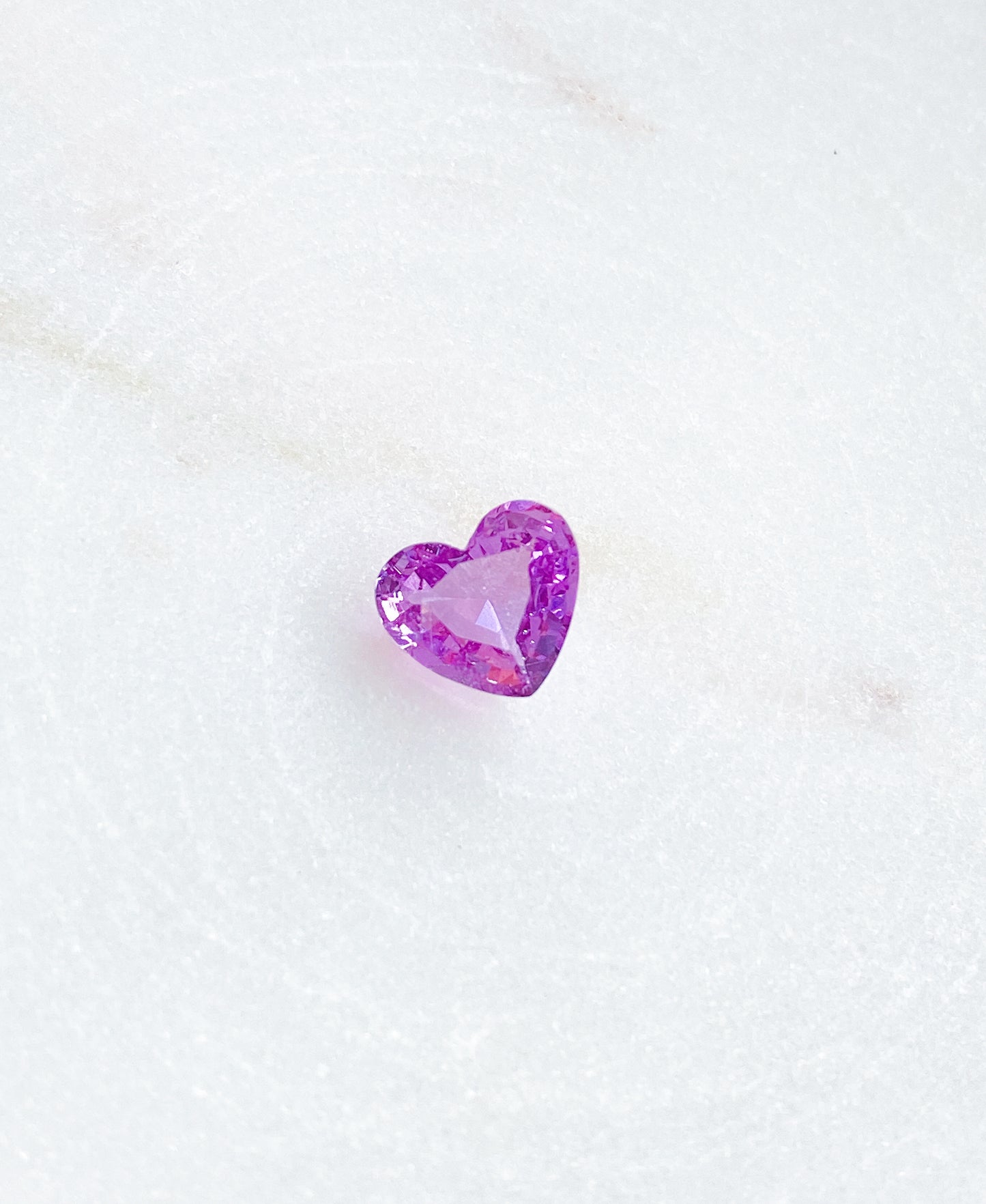 Pink Sapphire - Heart Shaped 1.20ct