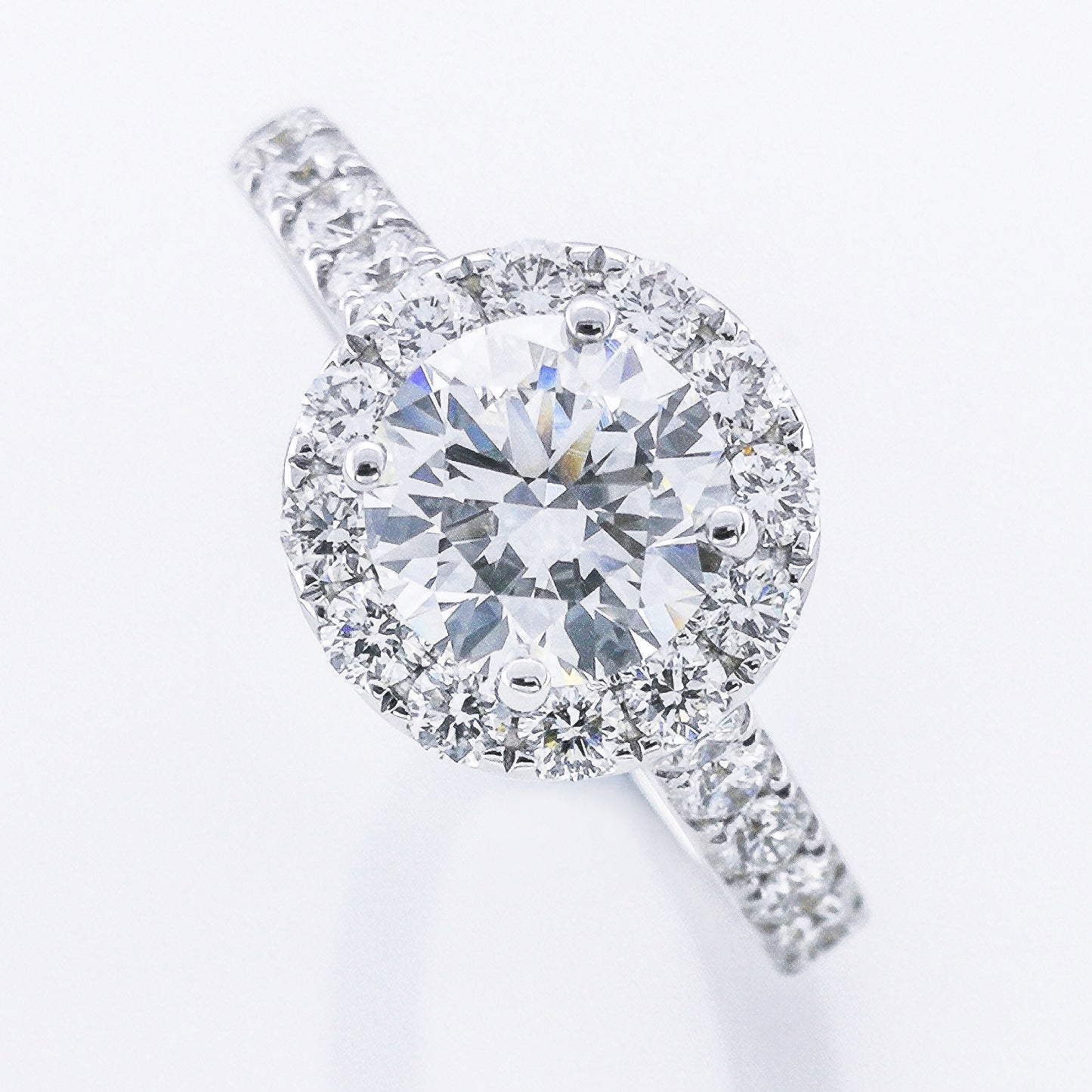 Diamond Halo Ring Sty #341