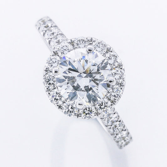 Diamond Halo Ring Sty #341