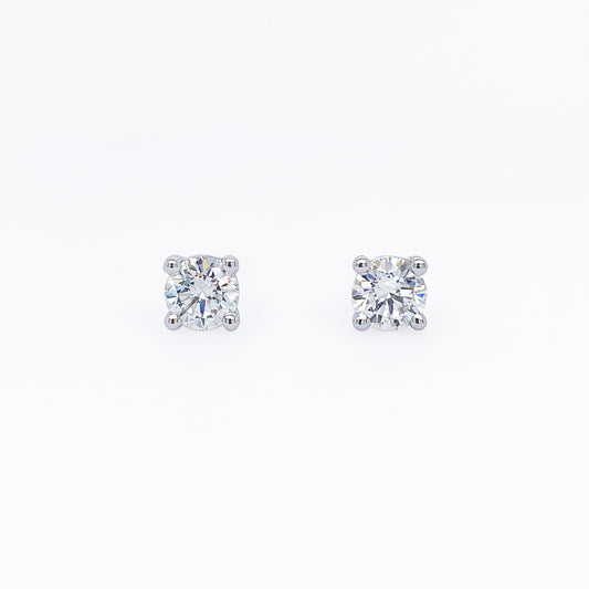 GIA Certified Diamond Stud Earring 0.60ct (0.30ct each) #361