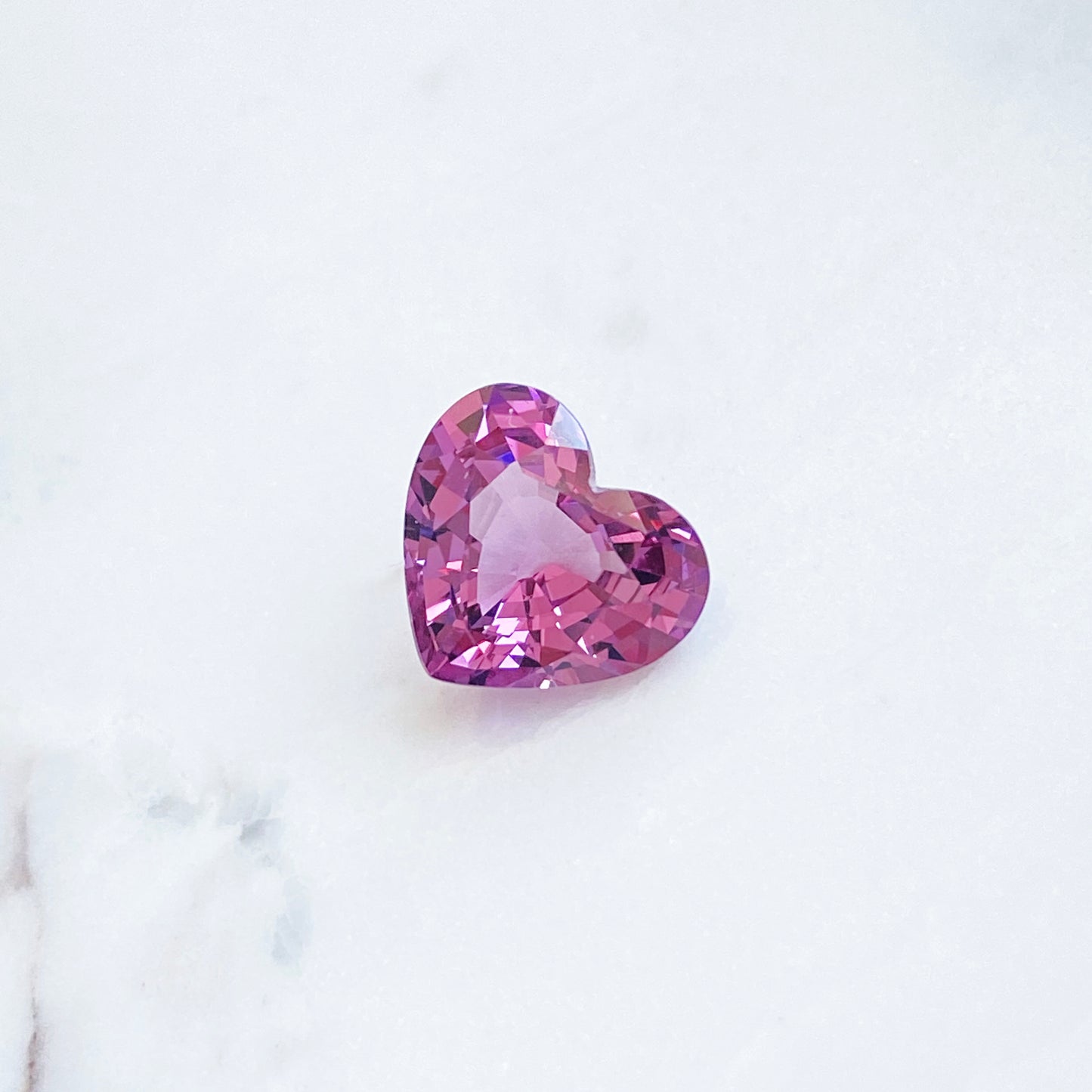 Malaya Garnet (Pink) - Heart Shaped 2.75ct