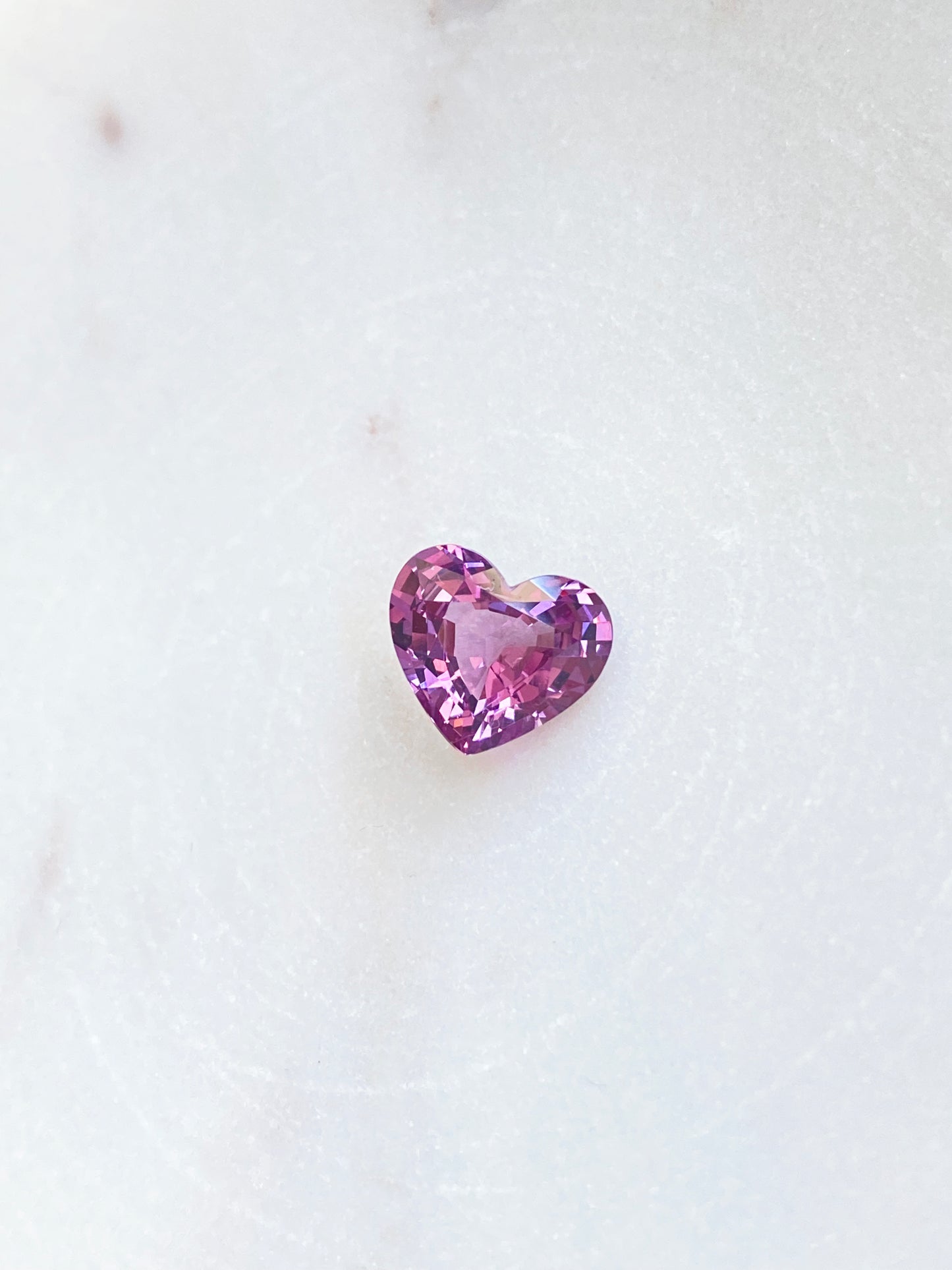 Malaya Garnet (Pink) - Heart Shaped 2.75ct