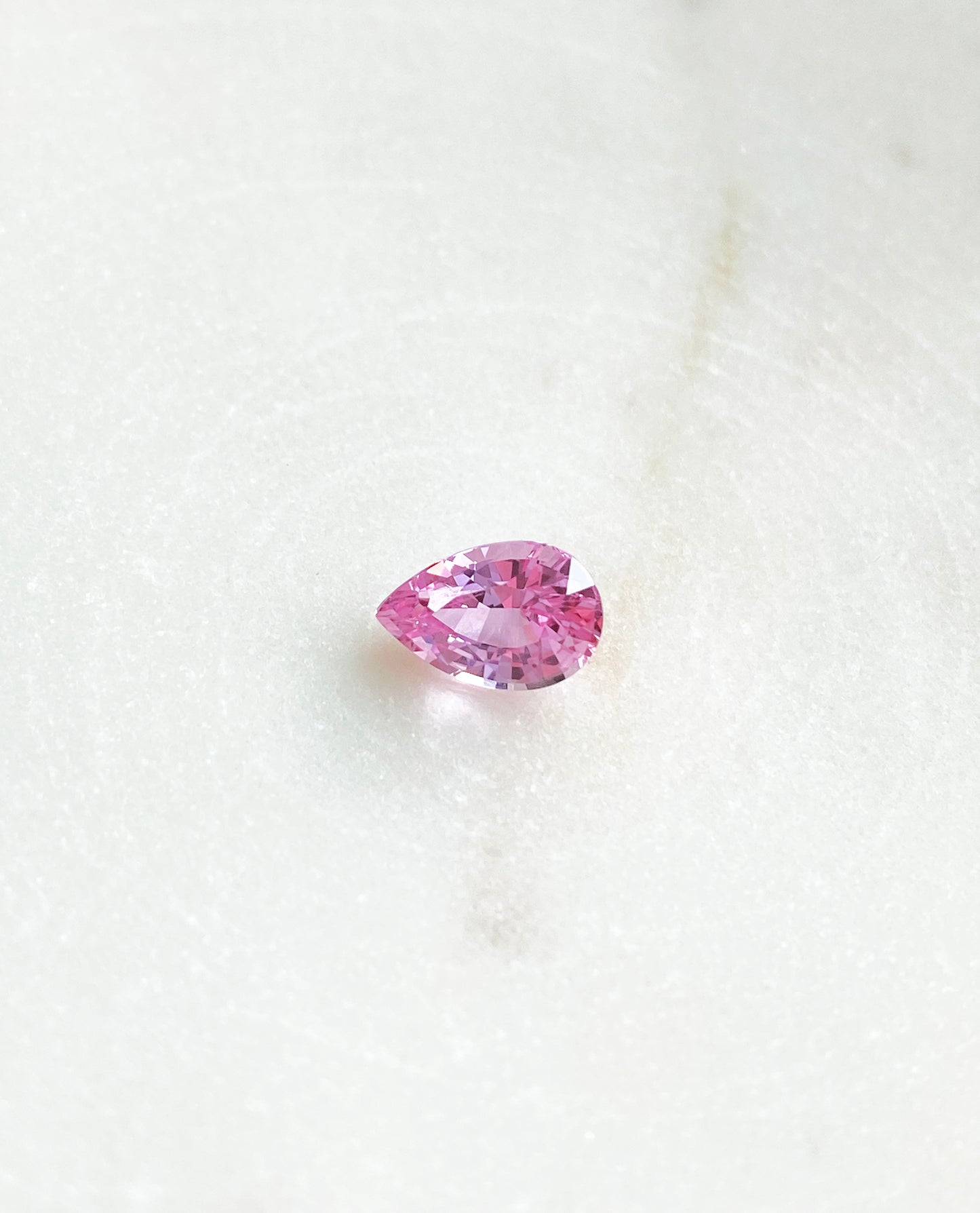 Pink Sapphire Pear Shaped 1.45ct