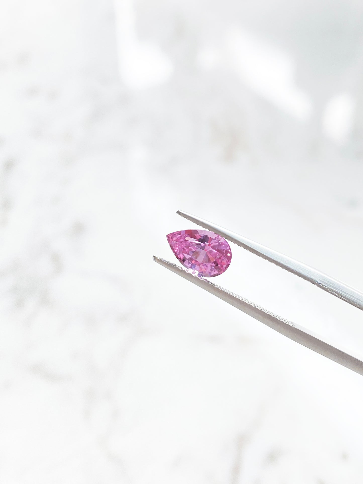 Pink Sapphire Pear Shaped 1.45ct