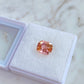 Orange-Pink Tourmaline Cushion 2.01ct