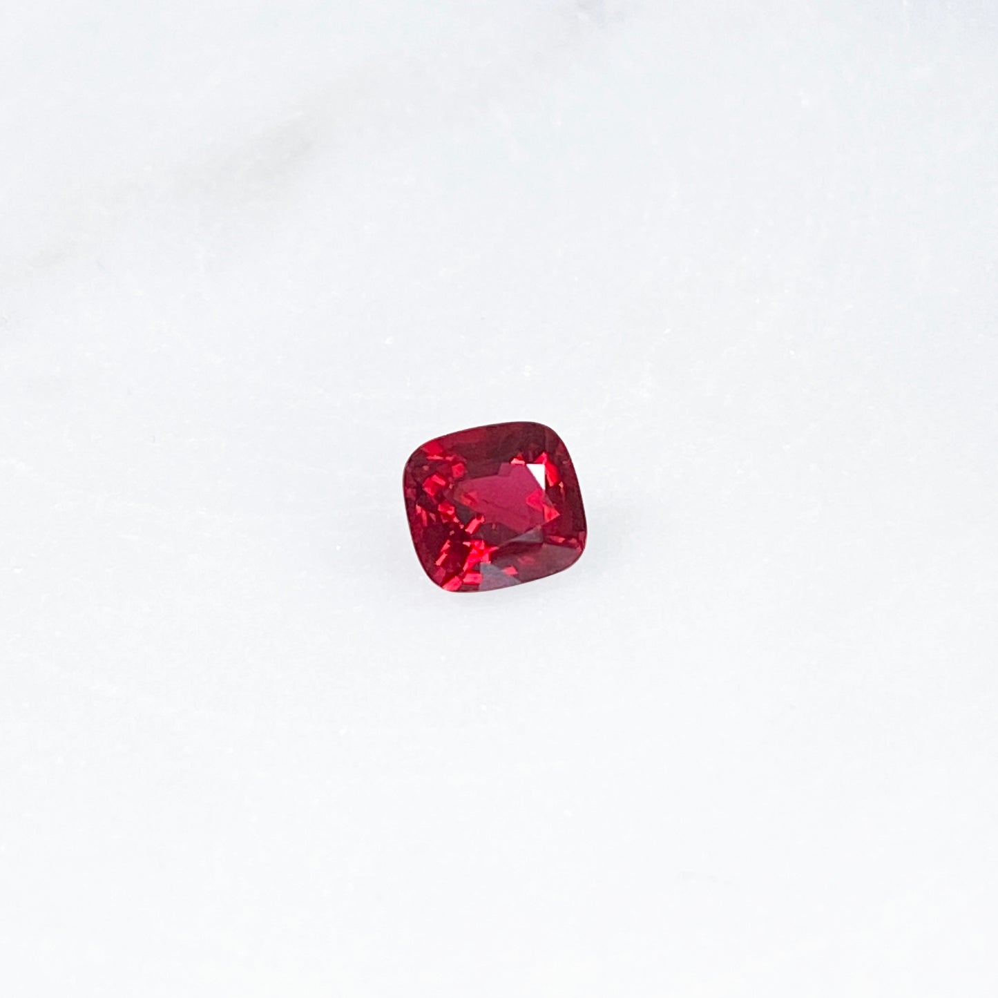 Natural Vivid Red Spinel - Cushion 0.79ct