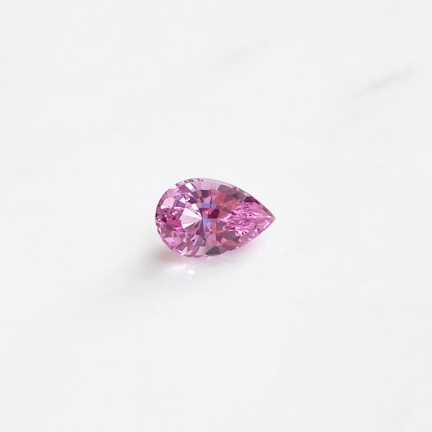 Pink Sapphire Pear Shaped 1.45ct