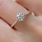 GIA Certified Round Brilliant Diamond Solitaire Ring #252