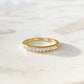 18K Yellow Gold Channel Set Diamond Band #351