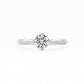 GIA Certified Round Brilliant Diamond Solitaire Ring #252