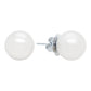 White South Sea Pearl Stud Earrings #376