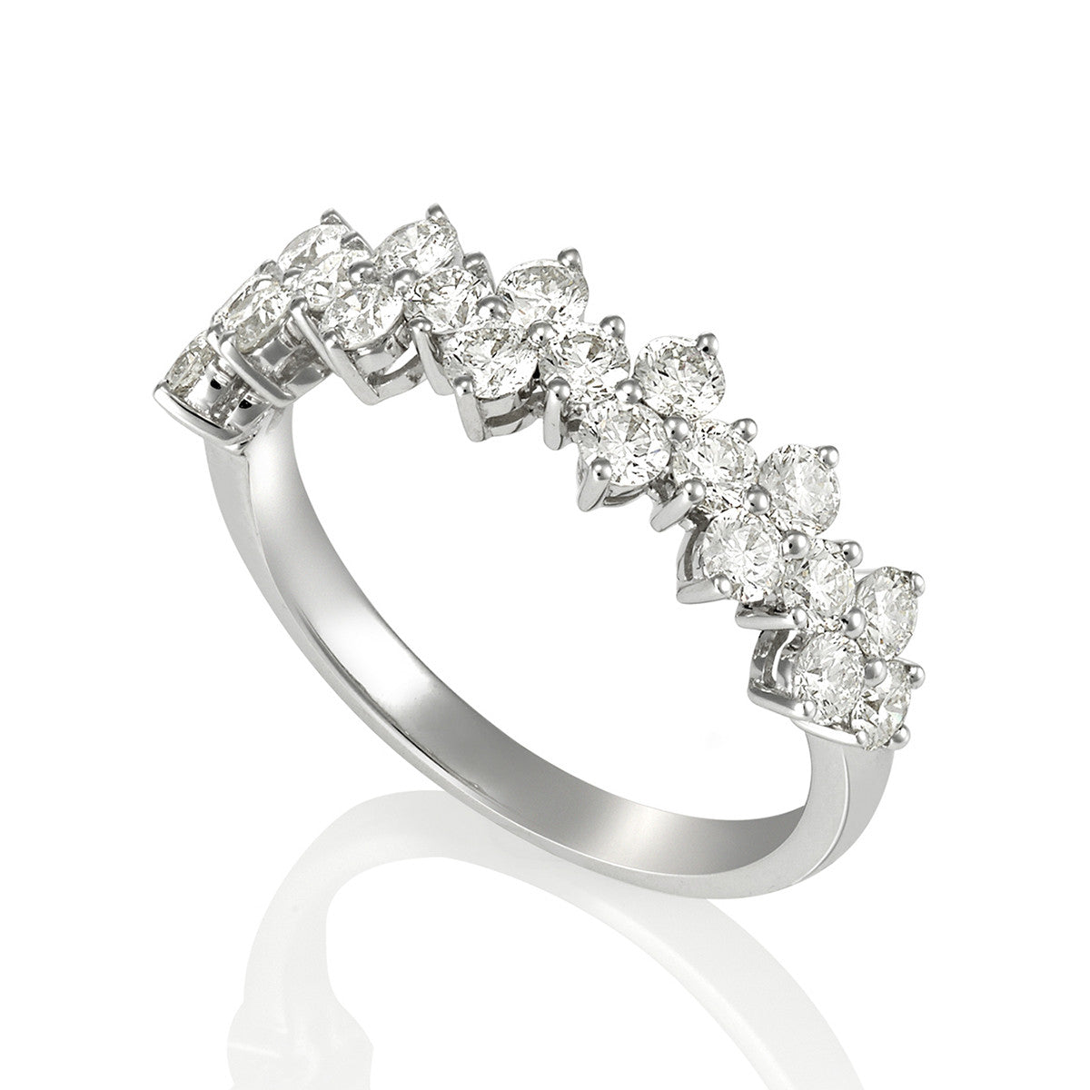 (SOLD) 18KW Diamond Ring #216 - Contact Us for Custom Order
