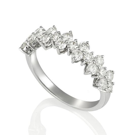 (SOLD) 18KW Diamond Ring #216 - Contact Us for Custom Order