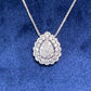 (SOLD) 18KW Diamond Pendant #220